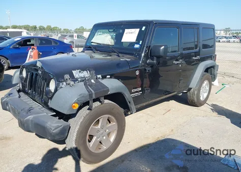 2014 Jeep Wrangler Unlimited Sport из США, поврежденный, VIN 1C4BJWDG2EL289145
